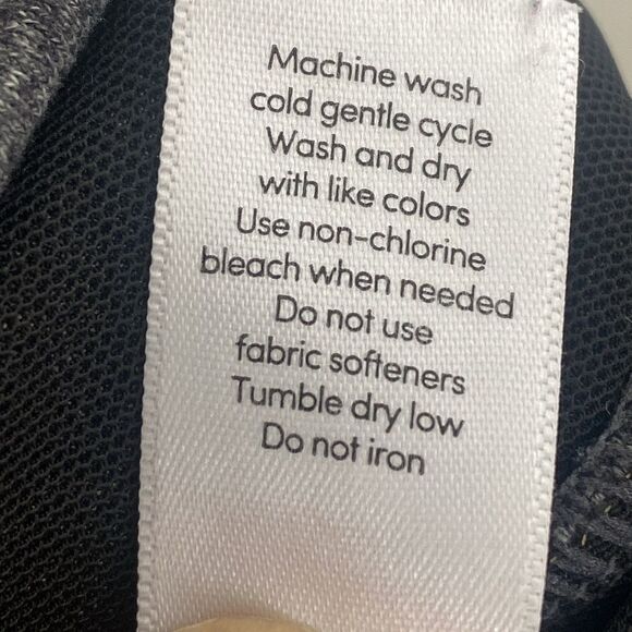 Athleta Gray Jogger Zipper Accent Cuffs size Small Tall Athletic Casual Hiking - Picture 11 of 12